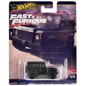 Land Rover Defender 90 Black “F9” (2021) Movie “Fast & Furious” Series Diecast Model Car by Hot Wheels