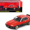 Nissan Skyline 2000 RS-X Turbo (DR30) RHD (Right Hand Drive) Red and Black 1/64 Diecast Model Car by Inno Models