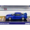 Nissan Skyline GT-R (R33) RHD (Right Hand Drive) Bayside Blue Metallic 1/64 Diecast Model Car by Inno Models