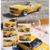 Nissan Silvia (S14) Boss RHD (Right Hand Drive) #23 Yellow “Rocket Bunny – SEMA (Specialty Equipment Market Association) Show 2015” 1/64 Diecast Model Car by Inno Models