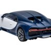 Skill 1 Model Kit Bugatti Chiron White / Blue Snap Together by Airfix Quickbuild