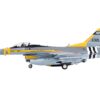 General Dynamics F-16C Fighting Falcon Fighter Aircraft “USAF Texas ANG 182nd FS Lone Star Gunfighters 70 years Anniversary Edition” (2017) 1/72 Diecast Model by JC Wings