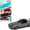 1984 Pontiac Firebird Trans Am T/A Silver Sand Gray Metallic with Black Top “Classic Gold Collection” Series Limited Edition to 7418 pieces Worldwide 1/64 Diecast Model Car by Johnny Lightning