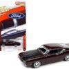 1969 Ford Torino Talladega Royal Maroon with Matt Black Hood “Classic Gold Collection” Series Limited Edition to 10524 pieces Worldwide 1/64 Diecast Model Car by Johnny Lightning