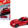 2014 Dodge Viper SRT Adrenaline Red “Classic Gold Collection” Series Limited Edition to 8956 pieces Worldwide 1/64 Diecast Model Car by Johnny Lightning