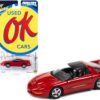 1997 Pontiac Firebird T/A Trans Am WS6 Bright Red with Matt Black Top “OK Used Cars” Series Limited Edition to 18056 pieces Worldwide 1/64 Diecast Model Car by Johnny Lightning