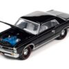 1965 Pontiac GTO Starlight Black with White Interior “MCACN (Muscle Car and Corvette Nationals)” Limited Edition to 4140 pieces Worldwide “Muscle Cars USA” Series 1/64 Diecast Model Car by Johnny Lightning