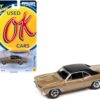 1967 Buick GS 400 Gold Mist Metallic with Matt Black Top Limited Edition to 2524 pieces Worldwide “OK Used Cars” 2023 Series 1/64 Diecast Model Car by Johnny Lightning