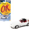 1982 Chevrolet Corvette White with Black Top and Red Interior Limited Edition to 2644 pieces Worldwide “OK Used Cars” 2023 Series 1/64 Diecast Model Car by Johnny Lightning