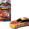 1990 Nissan 240SX Custom Golden Yellow with Bright Red Flames “Smoke Show” “Import Hear Drift” Series Limited Edition to 8154 pieces Worldwide 1/64 Diecast Model Car by Johnny Lightning