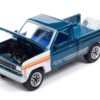 1984 Ford Ranger 4×4 Pickup Truck Medium Brite Blue Metallic with Mismatched Panels “Project in Progress” Limited Edition to 4908 pieces Worldwide “Street Freaks” Series 1/64 Diecast Model Car by Johnny Lightning