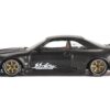 Nissan Skyline GT-R (R33) “Active Carbon R” RHD (Right Hand Drive) Carbon Black (Designed by Jun Imai) “Kaido House” Special 1/64 Diecast Model Car by Mini GT