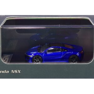 Honda NSX Blue Metallic with Carbon Top 1/64 Diecast Model Car by LCD Models