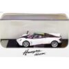 Pagani Huayra Roadster White Metallic and Carbon with Red Stripes 1/64 Diecast Model Car by LCD Models