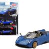 Pagani Huayra Roadster Blue Francia “U.S.A. Exclusive” Limited Edition to 4800 pieces Worldwide 1/64 Diecast Model Car by Mini GT