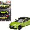 Bentley Continental GT Limited Edition by Mulliner Green Metallic with Black Top Limited Edition to 1800 pieces Worldwide 1/64 Diecast Model Car by Mini GT