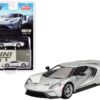 Ford GT Ingot Silver Metallic Limited Edition to 2400 pieces Worldwide 1/64 Diecast Model Car by Mini GT