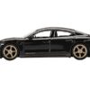 Porsche Taycan Turbo S Volcano Gray Metallic Limited Edition to 1800 pieces Worldwide 1/64 Diecast Model Car by Mini GT