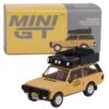 Range Rover with Roofrack Tan “Camel Trophy – Papua New Guinea Team USA” (1982) Limited Edition to 2400 pieces Worldwide 1/64 Diecast Model Car by Mini GT