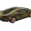 Lamborghini Sian FKP 37 “Presentation Edition” Matt Green Metallic Limited Edition to 4800 pieces Worldwide 1/64 Diecast Model Car by Mini GT