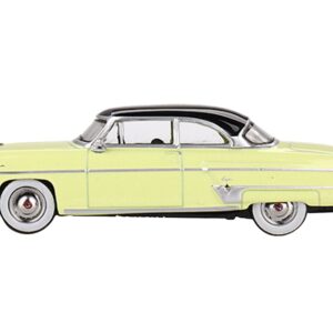 1954 Lincoln Capri Premier Yellow with Black Top Limited Edition to 3000 pieces Worldwide 1/64 Diecast Model Car by Mini GT