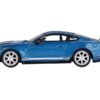 Shelby GT500 Dragon Snake Concept Ford Performance Blue Metallic with White Stripes Limited Edition to 4200 pieces Worldwide 1/64 Diecast Model Car by Mini GT