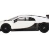 Bugatti Chiron Pur Sport White and Carbon Limited Edition to 3000 pieces Worldwide 1/64 Diecast Model Car by Mini GT