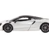 McLaren Artura Ice Silver Metallic with Black Top Limited Edition to 2040 pieces Worldwide 1/64 Diecast Model Car by Mini GT