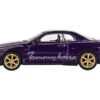 Nissan Skyline GT-R (R34) RHD (Right Hand Drive) “Tommykaira R-z” Midnight Purple Metallic Limited Edition to 8400 pieces Worldwide 1/64 Diecast Model Car by Mini GT