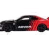 Nissan “LB-Super Silhouette” S15 SILVIA RHD (Right Hand Drive) Red and Black “ADVAN” Limited Edition 1/64 Diecast Model Car by Mini GT