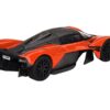 Aston Martin Valkyrie Maximum Orange with Carbon Top Limited Edition to 2640 pieces Worldwide 1/64 Diecast Model Car by Mini GT