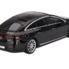 Mercedes-Benz EQS 580 4MATIC Black Limited Edition to 2400 pieces Worldwide 1/64 Diecast Model Car by Mini GT