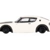 Nissan Skyline Kenmeri “Liberty Walk” RHD (Right Hand Drive) White with Matt Black Hood Limited Edition to 9600 pieces Worldwide 1/64 Diecast Model Car by Mini GT