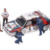 “Martini Racing WRC” 5 Piece Figure Set for 1/64 scale models by Mini GT