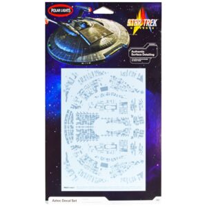 “Star Trek Universe” Aztec Decal Pack for NX-01 Enterprise Ship in 1/1000 Scale by Polar Lights