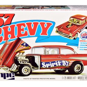 Skill 2 Model Kit 1957 Chevrolet Gasser Flip Nose “Spirit of 57” 1/25 Scale Model by MPC