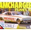 Skill 2 Model Kit Dodge Challenger Ramchargers Funny Car “Legends of the Quarter Mile” 1/25 Scale Model by MPC