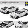 Nissan GT-R (R35) RHD (Right Hand Drive) White “Advan Racing GT” Limited Edition to 960 pieces Worldwide 1/64 Diecast Model Car by Era Car