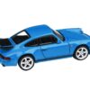 1987 RUF CTR Racing Blue 1/64 Diecast Model Car by Paragon Models