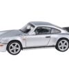 1987 RUF CTR Yellowbird Silver Metallic 1/64 Diecast Model Car by Paragon Models