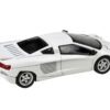 1991 Cizeta V16T Pearlescent White Metallic 1/64 Diecast Model Car by Paragon Models