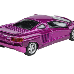 1991 Cizeta V16T Purple Metallic 1/64 Diecast Model Car by Paragon Models