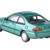 1995 Honda Civic Coupe EJ1 Aztec Green Metallic with Sunroof 1/64 Diecast Model Car by Paragon Models