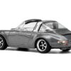 Singer Targa Gray Metallic 1/64 Diecast Model Car by Pop Race