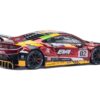 Honda NSX GT3 EVO22 #02 Red Metallic “EVA RT Production Model-02” 1/64 Diecast Model Car by Pop Race