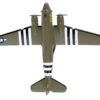 Douglas C-47 Skytrain Transport Aircraft “Stoy Hora 440th Troop Carrier Group D-Day” (1945) United States Army Air Forces 1/144 Diecast Model Airplane by Postage Stamp