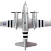 Martin B-26 Marauder Bomber Aircraft “Perkatory II 386th Bomb Group 555th Bomb Squadron” United States Army Air Forces 1/107 Diecast Model Airplane by Postage Stamp