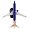 Boeing 737-800 Next Generation Commercial Aircraft “Southwest Airlines” 1/300 Diecast Model Airplane by Postage Stamp