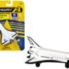 NASA “Discovery” Space Shuttle White “United States” with Runway 24 Sign Diecast Model Airplane by Runway24