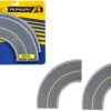 Runway Curved Sections 2 Piece Set for Diecast Models by Runway24